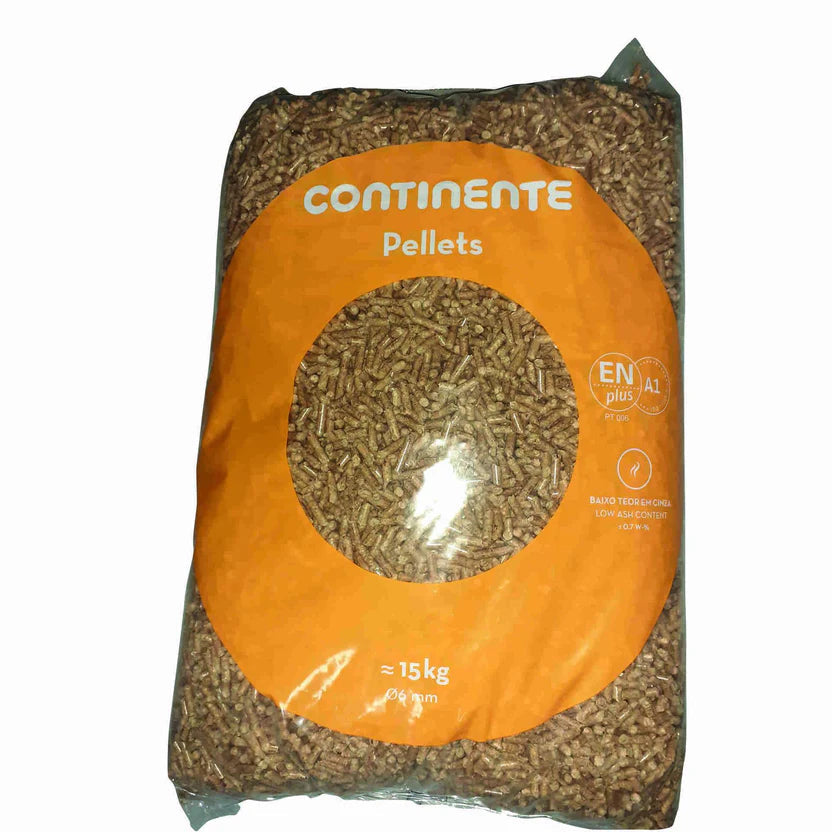 Pellets Continente – Palete com 65 sacos de 15 kg
