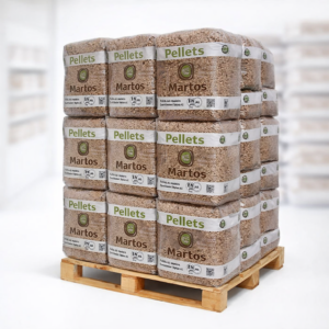 Pellets Martos – Palete com 70 sacos de 15 kg Pellets Martos – Palete com 70 sacos de 15 kg