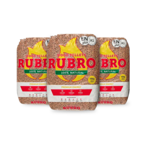 Pellets RUBRO ENplus A1 – Saco de 15 kg Pellets RUBRO ENplus A1 – Saco de 15 kg