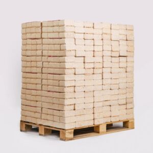 Briquetes de madeira Pellini sem furo – Palete de 960 kg