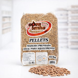 Pellets NovaLenha – Palete com 77 sacos de 15 kg